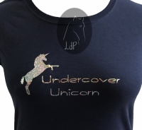 Dames T-Shirt Undercover Unicorn
