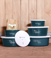 Waldhausen XL Muesli Bowl met deksel